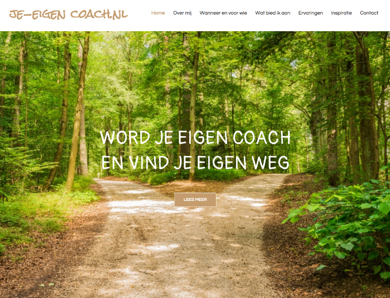 WebMagix portfolio Je-eigen coach