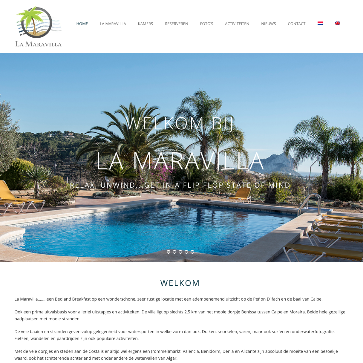 WebMagix portfolio La Maravilla